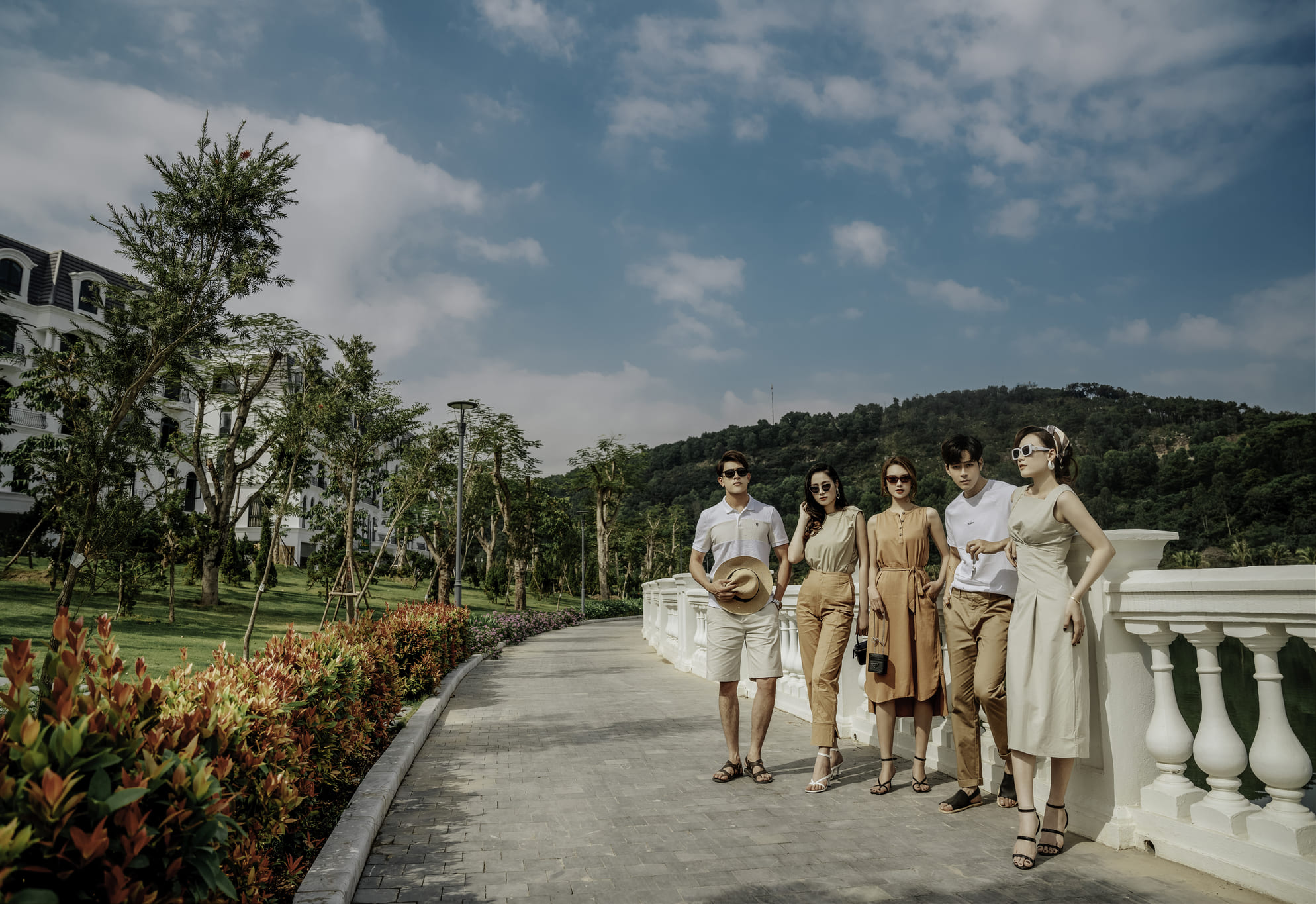 Vườn hoa dạo bộ