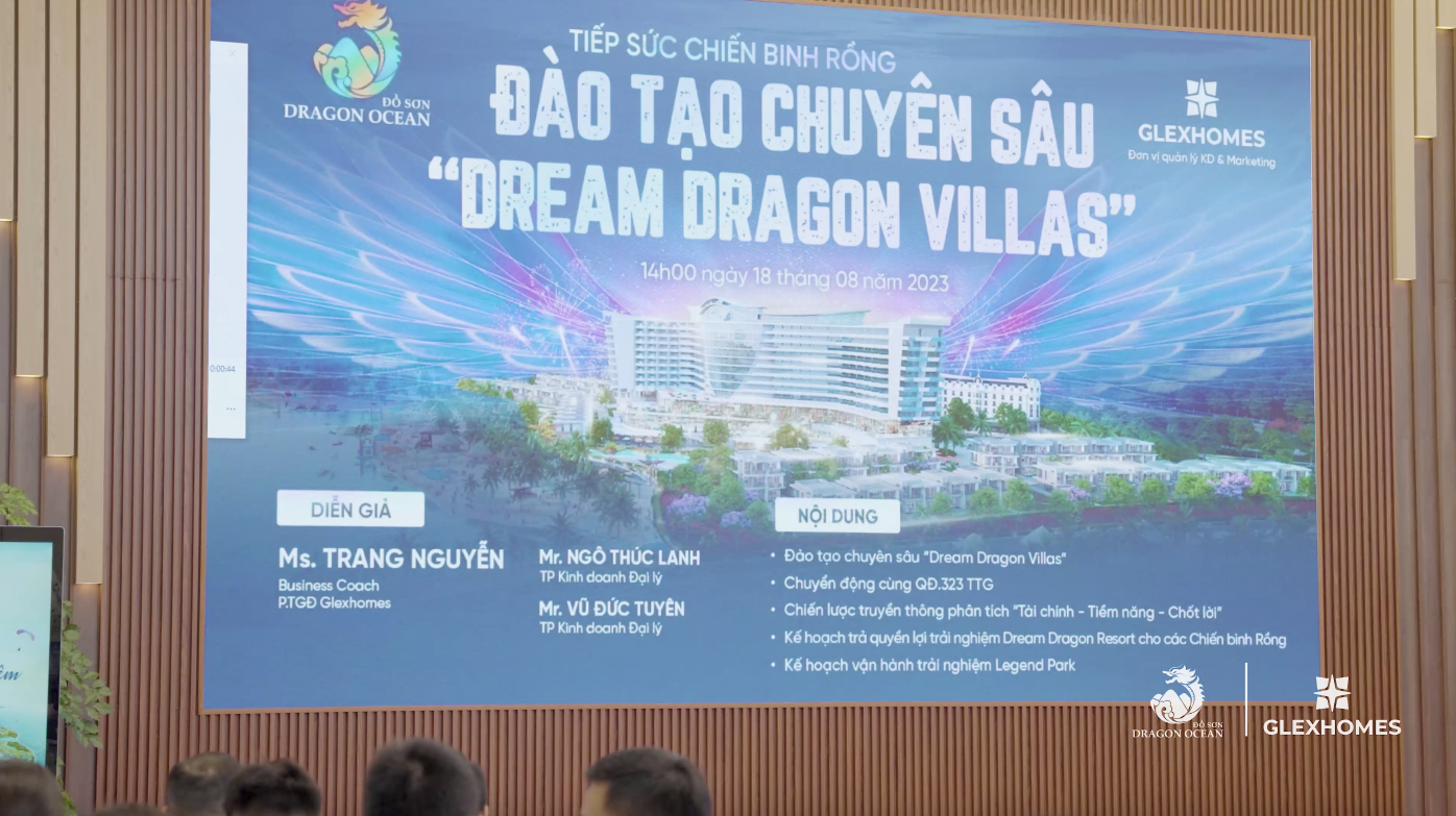 ẤN TƯỢNG CHƯƠNG TRÌNH ĐẠO TẠO CHUYÊN SÂU: DREAM DRAGON VILLAS