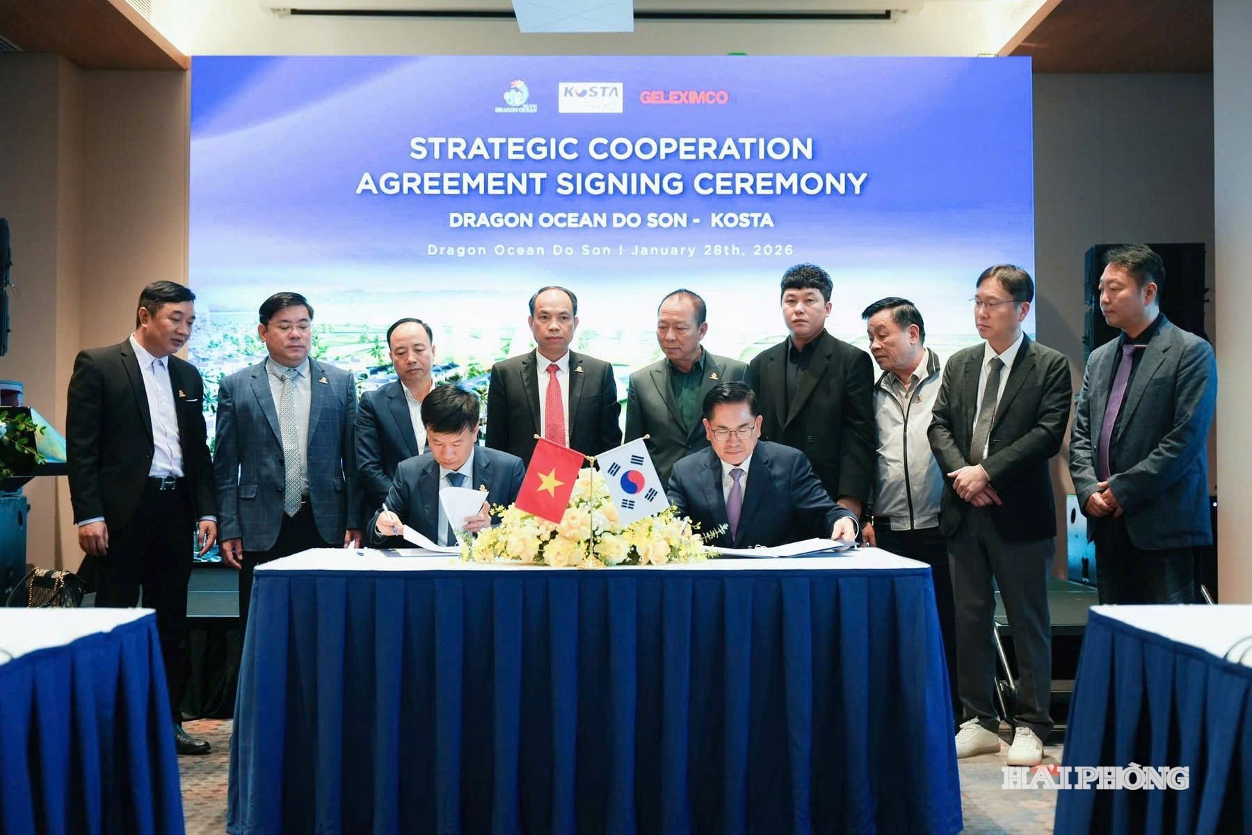 Dragon Ocean Đồ Sơn bắt tay doanh nghiệp Hàn Quốc, mở hướng phát triển du lịch quốc tế