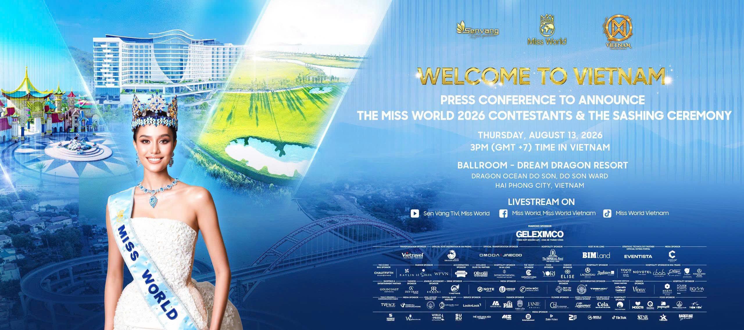 ĐỒI RỒNG SẴN SÀNG CHÀO ĐÓN MISS WORLD 2026