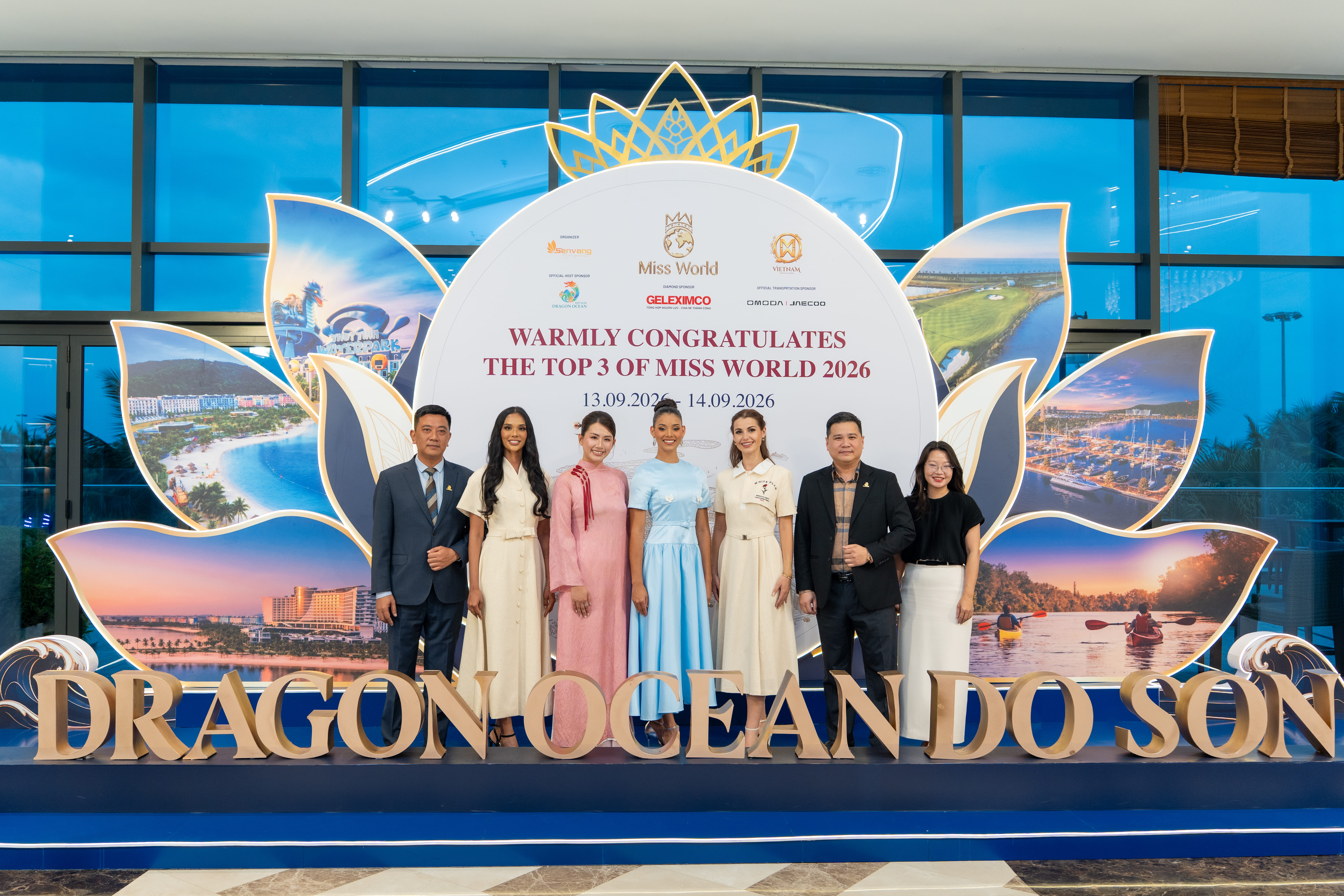 Khu du lịch quốc tế Đồi Rồng vui mừng chào đón Top 3 Miss World 2026