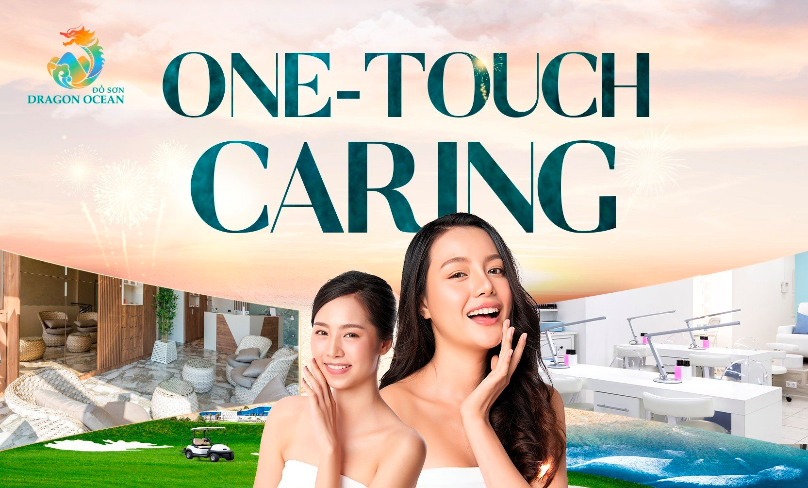 One-Touch Caring - mô hình tích hợp All-In-One trong lĩnh vực làm đẹp, chăm sóc sức khỏe cá nhân với đầy đủ các dịch vụ về chăm sóc tóc, móng, da và cơ thể 